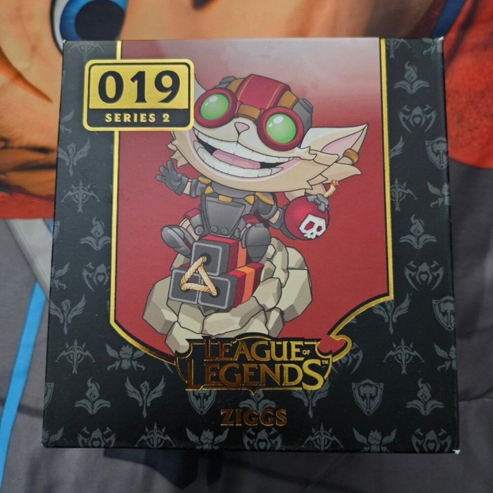 League of Legends Ziggs Figure Series 2 #019 Riot Games, NIB